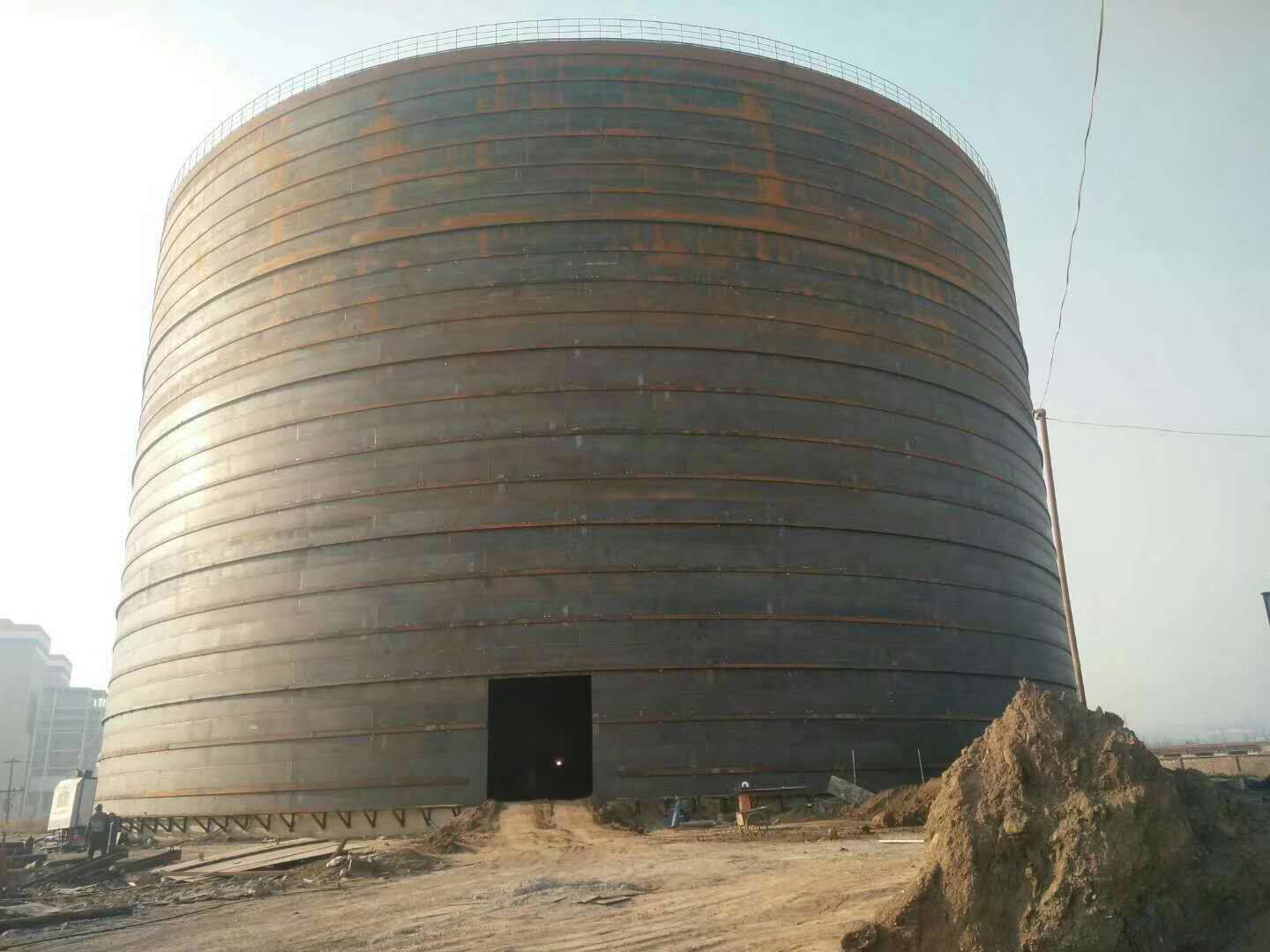 富顺承建大型钢板库的好处及原理