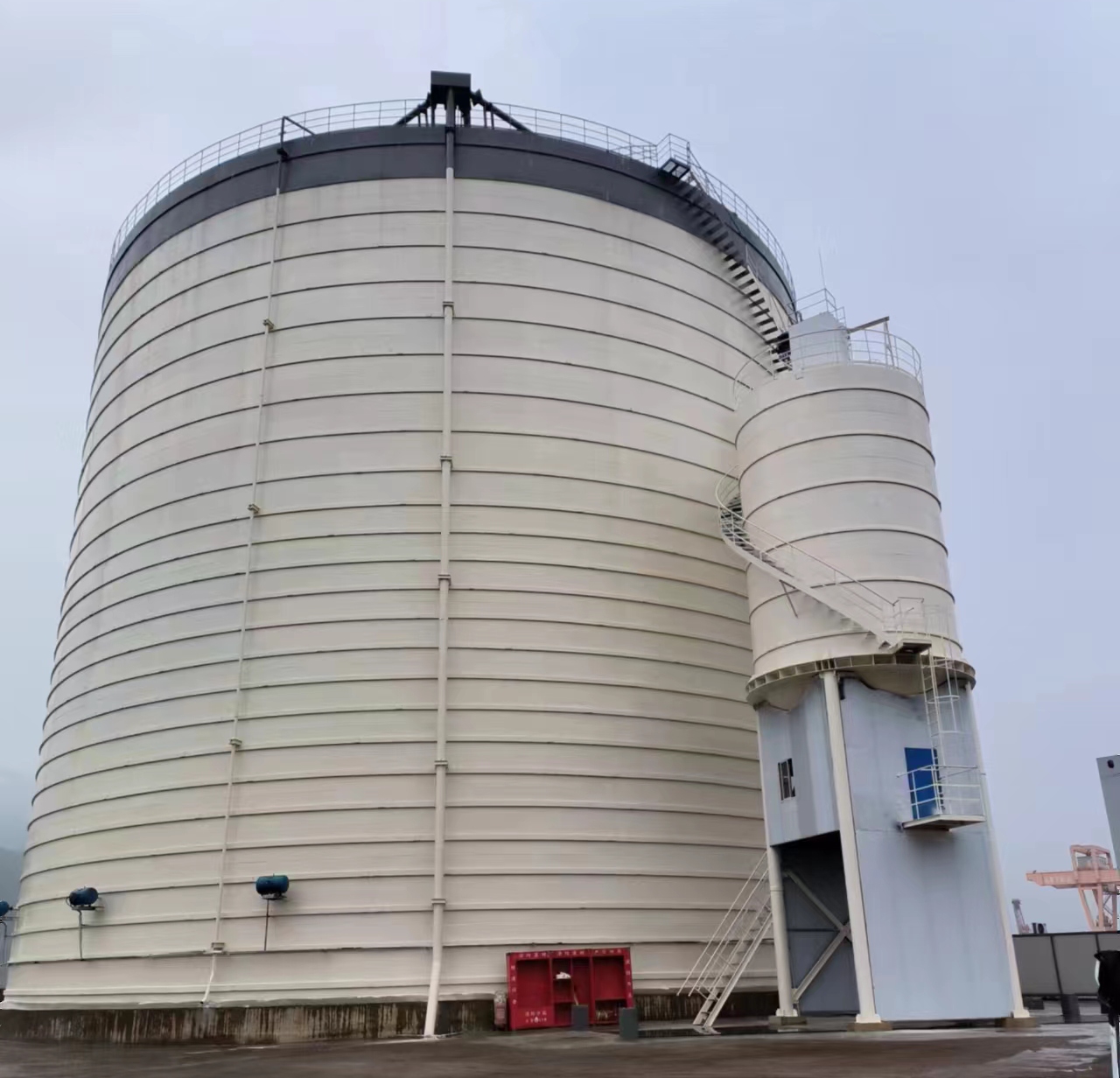 富顺10万吨水泥钢板库